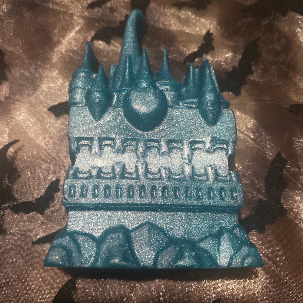 Shimmering Turquoise Castle Bath Soap